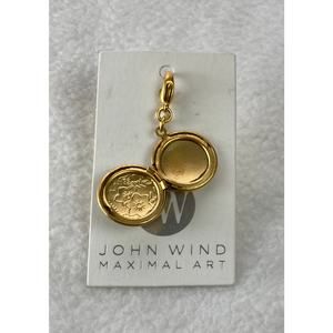 Vintage John Wind locket pendant